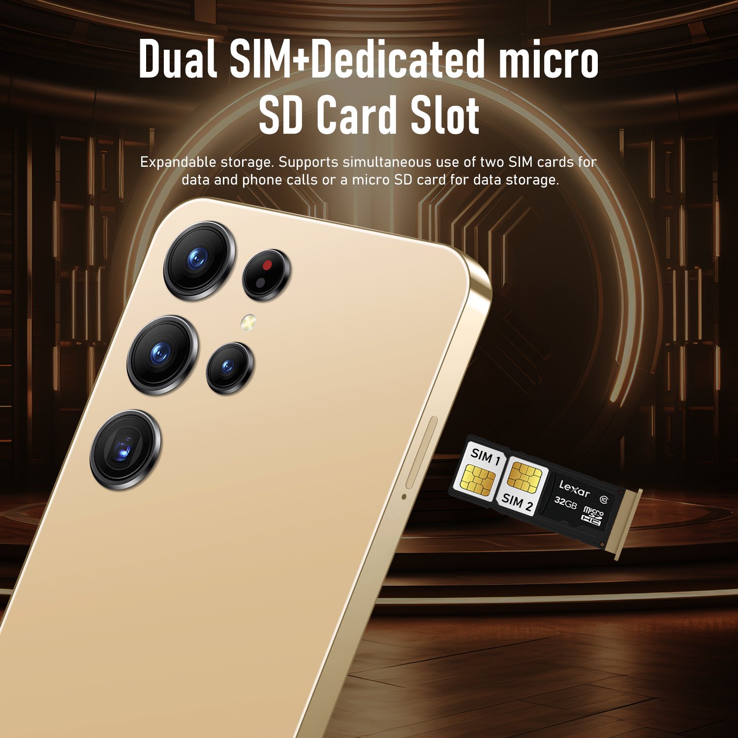 2024 Best Cheap Smartphone S24 Ultra 6.26" Screen 1gb+16gb Dual Sim Cellphones 2mp+2mp 2500mah Android Unlocked Mobile Phone